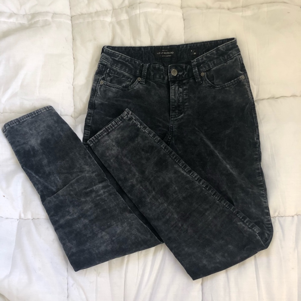 Lucky Brand | Dark Blue Velvet Jeans